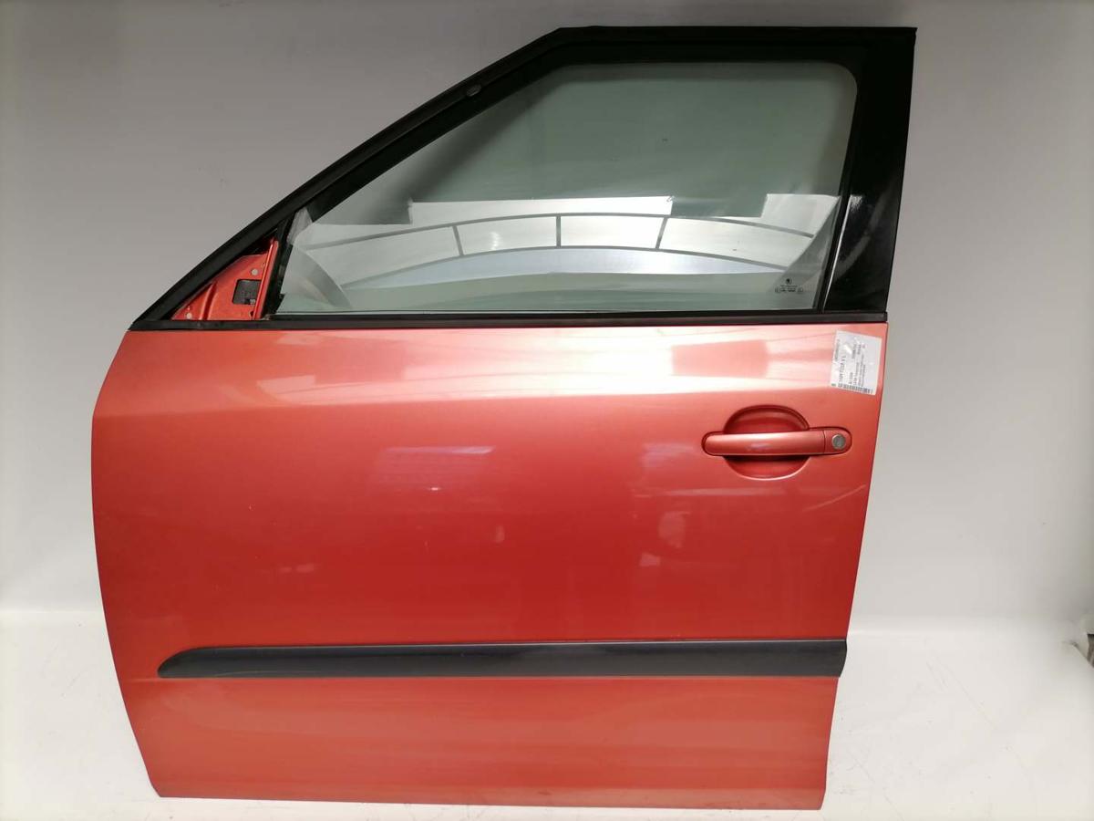 Skoda Fabia 2 5J original Tür vorn links LF3H Tangerine Orange Bj.2008